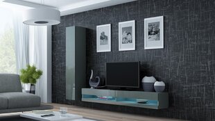 Секция Cama Meble Vigo New9, серая цена и информация | Секции | 220.lv