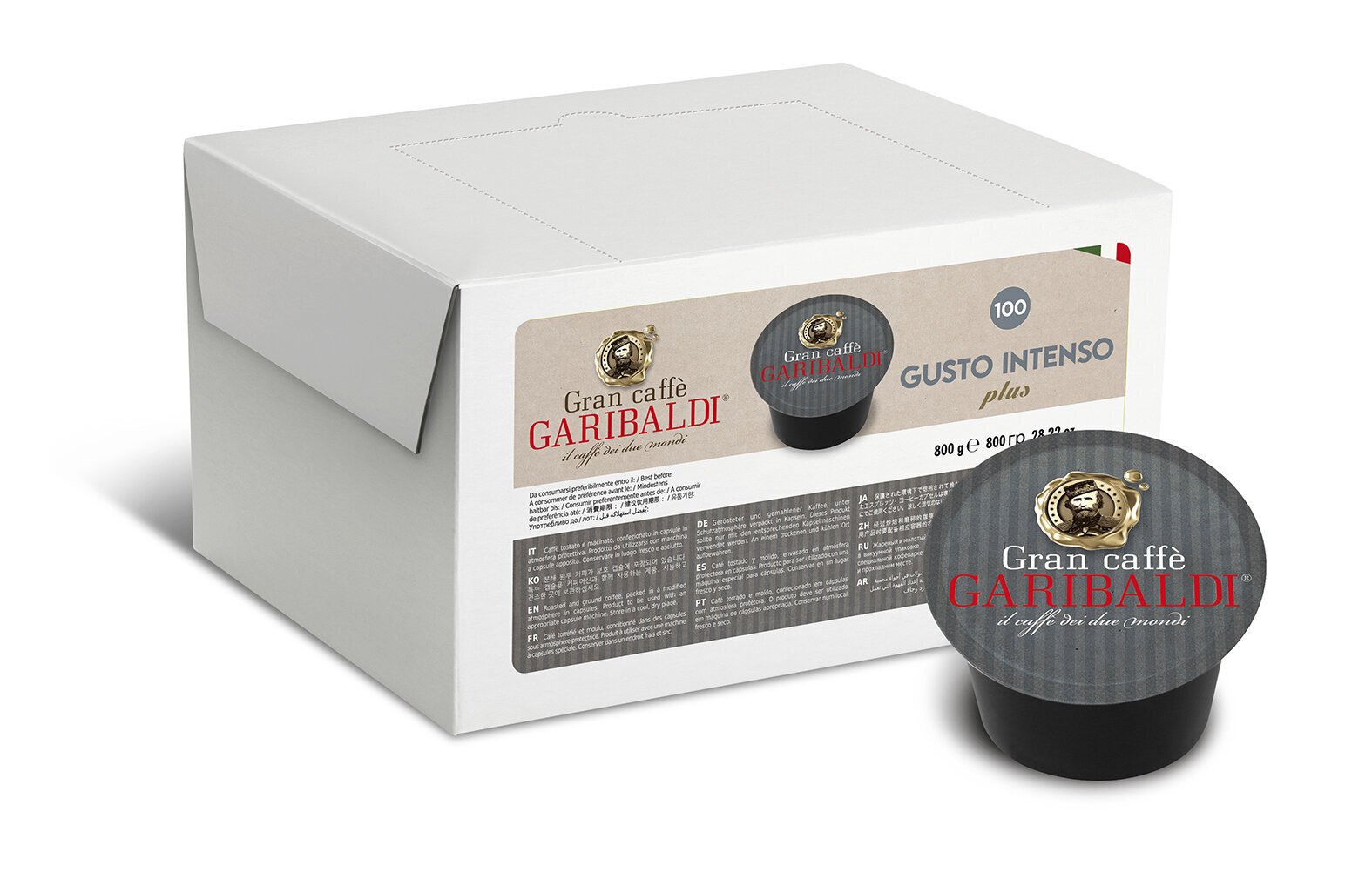 100 gab. Kafijas kapsulas Lavazza Blue aparātiem, Gran Caffe Garibaldi - Gusto Intenso cena un informācija | Kafija, kakao | 220.lv