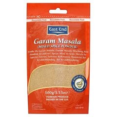 Universālais garšvielu maisījums Garam Masala, East End, 100 g cena un informācija | Garšvielas, garšvielu komplekti | 220.lv