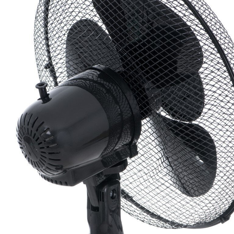 Grīdas ventilators Adler AD-7323, melns cena un informācija | Ventilatori | 220.lv