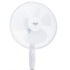 Grīdas ventilators Adler AD-7323 (balts) cena un informācija | Ventilatori | 220.lv