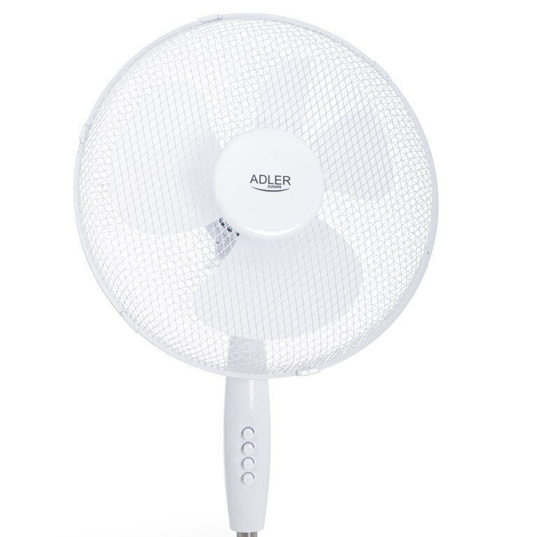 Grīdas ventilators Adler AD-7323 (balts) цена и информация | Ventilatori | 220.lv