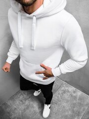Balts vīriešu džemperis ar kapuci &quot;Arel&quot; cena un informācija | Vīriešu jakas | 220.lv
