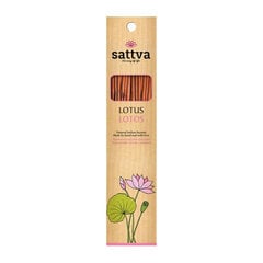 Благовонные палочки Sattva Ayurveda Lotus, 15 шт. цена и информация | Ароматы для дома | 220.lv