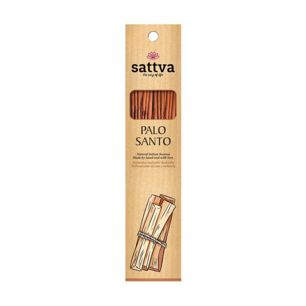 Vīraja nūjiņas Sattva Ayurveda Palo Santo, 30 g cena un informācija | Mājas aromāti | 220.lv