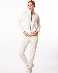 Balts trīsdaļīgs sieviešu komplekts "Jasmine" цена и информация | Спортивная одежда для женщин | 220.lv