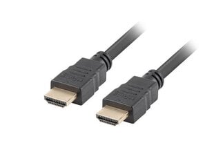 HDMI Kabelis Lanberg 4K Ultra HD Melns цена и информация | Кабели и провода | 220.lv
