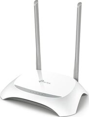 Роутер TP-Link TL-WR850N 2.4 GHz 300 Mbps Белый цена и информация | Маршрутизаторы (роутеры) | 220.lv