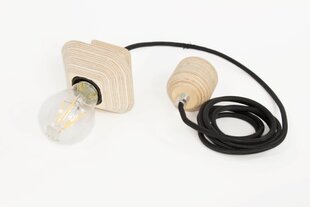 Подвески PromiDesign деревянные цена и информация | Настенный/подвесной светильник Eye Spot 11 BL, чёрный | 220.lv