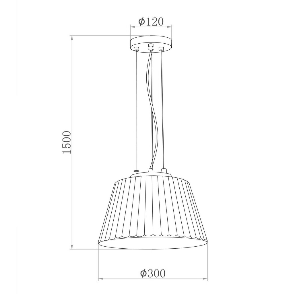 Piekāramā lampa G.LUX GT-622/1S balta cena un informācija | Piekaramās lampas | 220.lv