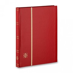 Mazformāta albums pastmarkām Leuchtturm BASIC LS 2/16, formāts A5, 32 melnas lapas, sarkans cena un informācija | Numismātika, filatēlija | 220.lv