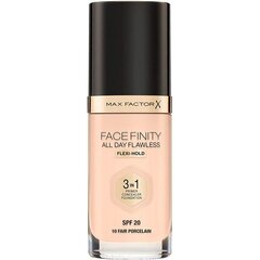 Основа под макияж Max Factor Facefinity All Day Flawless 3in1, SPF20, 30 ml 10 Fair Porcelain цена и информация | Пудры, базы под макияж | 220.lv