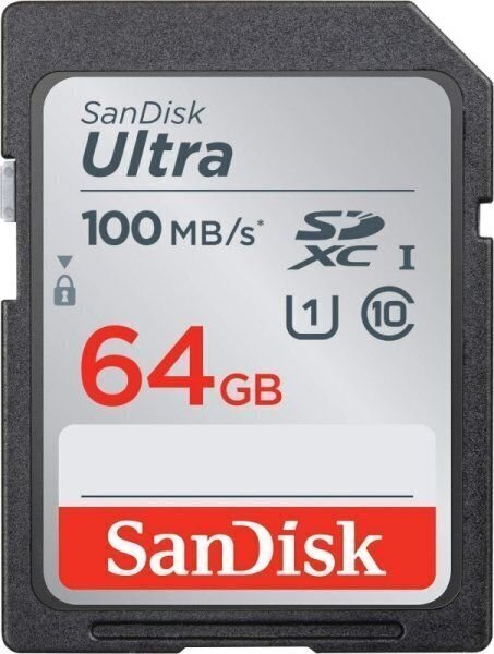 SanDisk Ultra SDHC UHS-I 10s cena un informācija | Atmiņas kartes fotokamerām | 220.lv