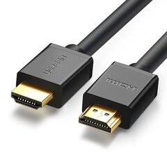 Kabelis Ugreen HDMI 4K 60 Hz 3D 3 m, melns (HD104 10108) cena un informācija | Kabeļi un vadi | 220.lv