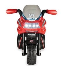 Vienvietīgs trīsriteņu bērnu elektriskais motocikls Peg Perego Ducati Desmosedici EVO 6V, sarkans cena un informācija | Bērnu elektroauto | 220.lv