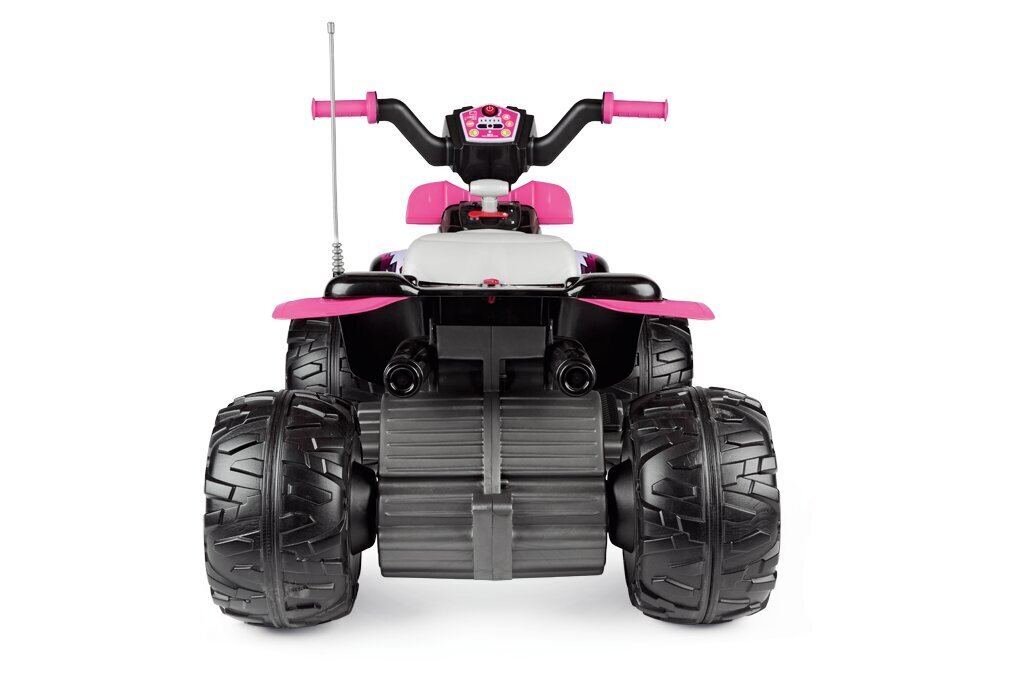 Vienvietīgs bērnu elektriskais kvadracikls Peg Perego Corral T-Rex 330W Pink 12V, rozā цена и информация | Bērnu elektroauto | 220.lv