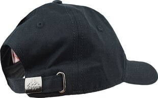 Cepure vīriešiem Kappa Vendo Cap 707391-19-4006, melna цена и информация | Мужские шарфы, шапки, перчатки | 220.lv