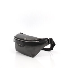 Sieviešu jostas soma Silver&Polo 890 platīna krāsas / melna cena un informācija | SilverPolo Apģērbi, apavi, aksesuāri | 220.lv