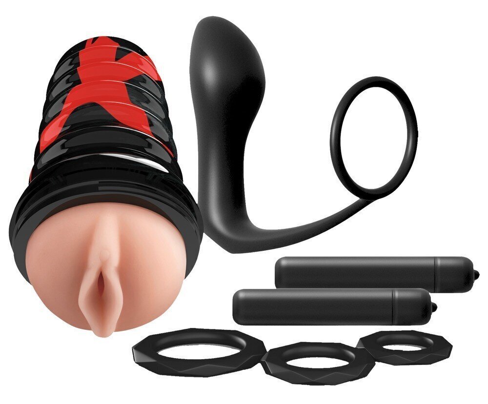 PDX Elite набор секс игрушек Ass-gasm Extreme Vibrating Kit, 7 частей цена  | virs18.220.lv