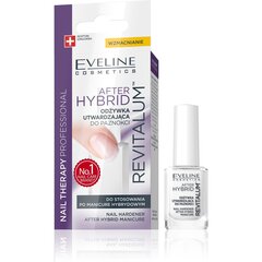 Nagu stiprinātājs - kondicionieris Eveline After Hybrid Manicure Nail Harder Revitalum Nail Conditioner, 12 ml цена и информация | Лаки для ногтей, укрепители | 220.lv