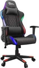 Игровой стул White shark Thunderbolt RGB, черный цена и информация | Офисные кресла | 220.lv