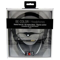Стерео наушники TnB HF, «Be color» с микрофоном, черные цена и информация | Наушники | 220.lv