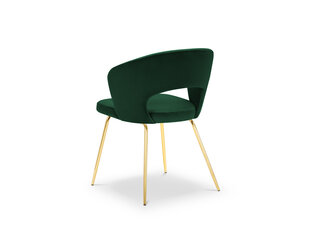 Krēsls Micadoni Home Wedi, tumši zaļš cena un informācija | Virtuves un ēdamistabas krēsli | 220.lv