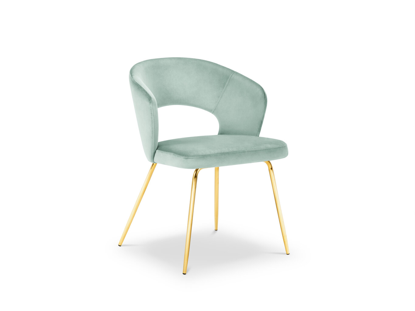Krēsls Micadoni Home Wedi, gaiši zaļš cena un informācija | Virtuves un ēdamistabas krēsli | 220.lv