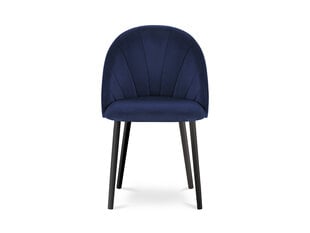 Krēsls Micadoni Home Ventura, tumši zils cena un informācija | Virtuves un ēdamistabas krēsli | 220.lv