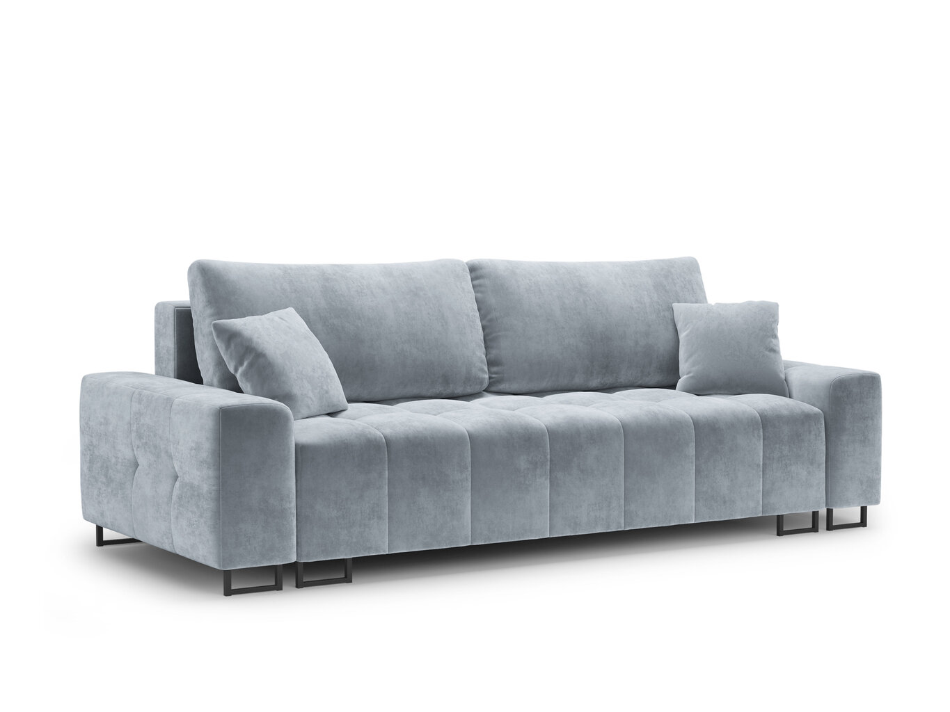 Dīvāns Micadoni Home Byron 3S, gaiši zils cena un informācija | Dīvāni | 220.lv