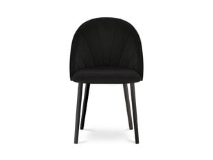 Krēsls Micadoni Home Ventura, melns cena un informācija | Virtuves un ēdamistabas krēsli | 220.lv