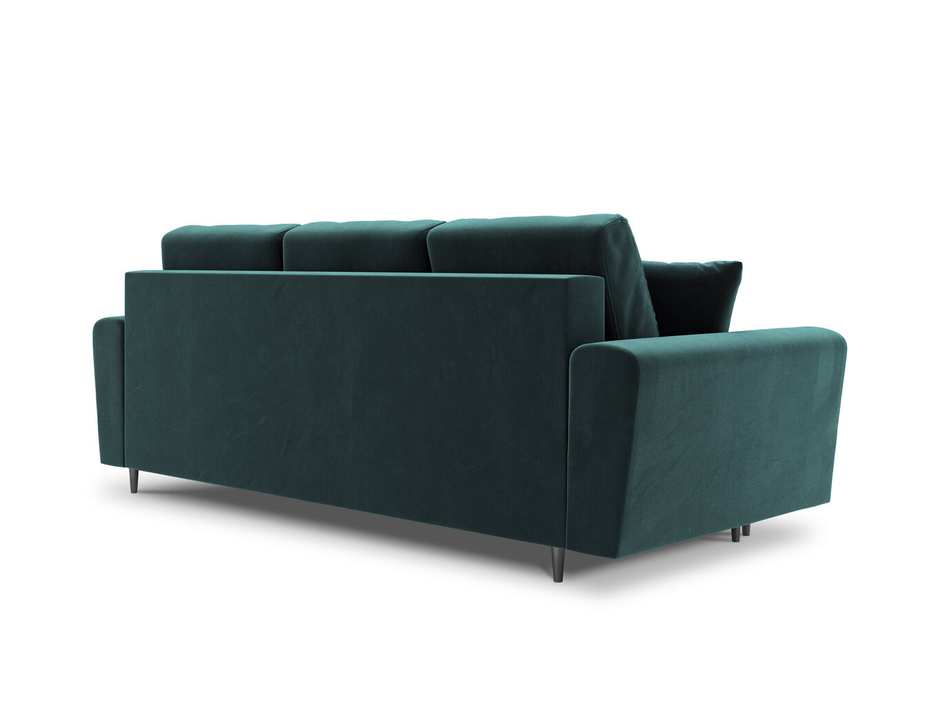 Dīvāns Micadoni Home Moghan 3S, zaļas/zelta krāsas cena un informācija | Dīvāni | 220.lv