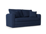 Dīvāns Micadoni Home Lido 2S, tumši zils