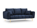 Dīvāns Micadoni Home Malvin 3S, zils