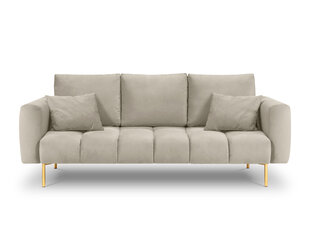 Dīvāns Micadoni Home Malvin 3S, smilškrāsas цена и информация | Диваны | 220.lv