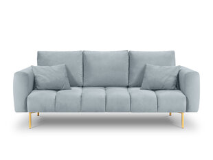 Dīvāns Micadoni Home Malvin 3S, gaiši zils cena un informācija | Dīvāni | 220.lv