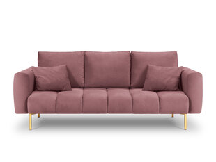 Dīvāns Micadoni Home Malvin 3S, rozā cena un informācija | Dīvāni | 220.lv