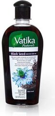 Масло черного зерна для волос Dabur Vatika, 200 мл цена и информация | Средства для укрепления волос | 220.lv