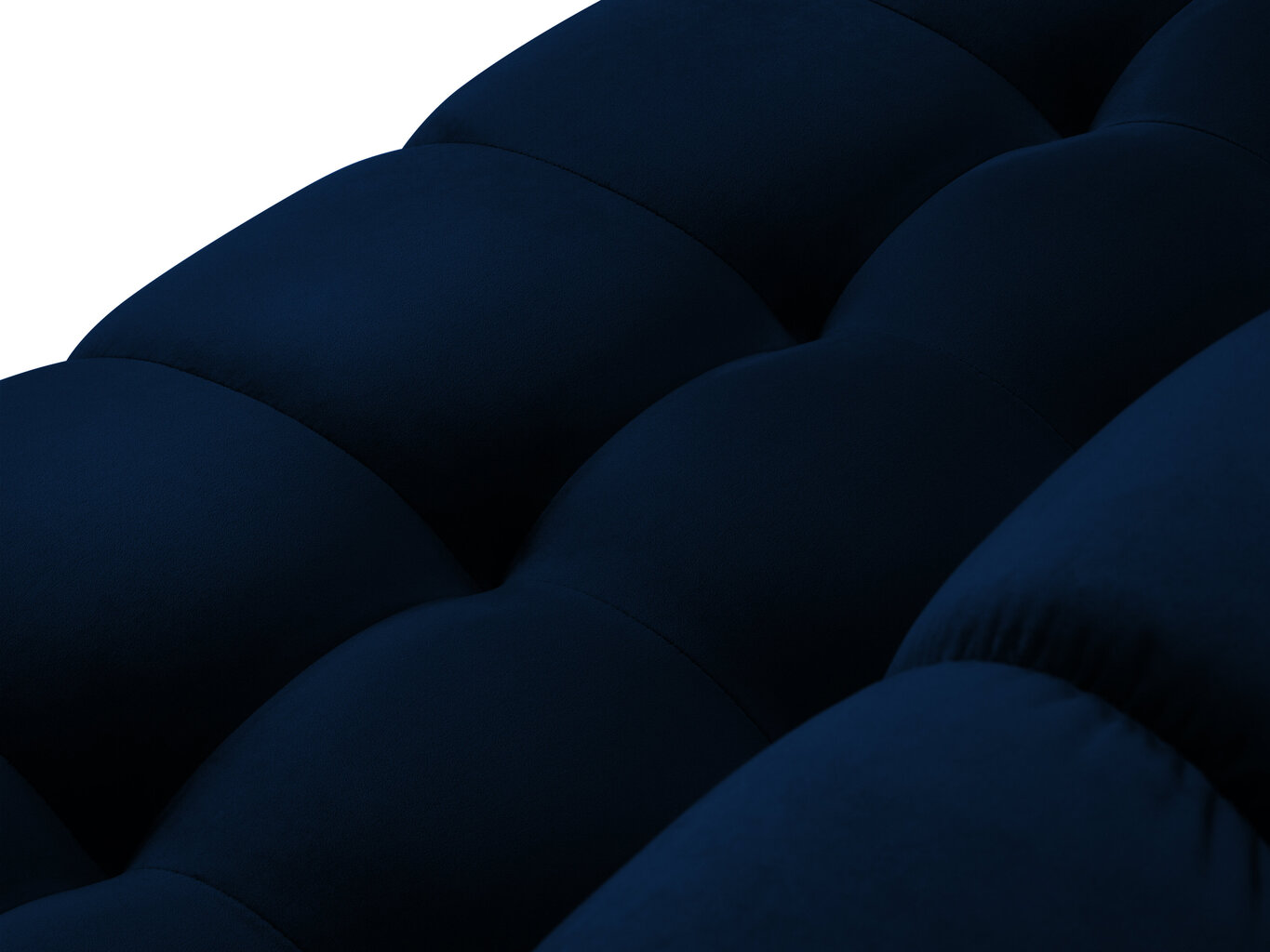 Dīvāns Micadoni Home Mamaia 2S, zilas/zelta krāsas cena un informācija | Dīvāni | 220.lv