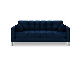 Dīvāns Micadoni Home Mamaia 2S, zils/melns cena un informācija | Dīvāni | 220.lv