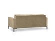 Dīvāns Micadoni Home Mamaia 3S, melns/smilškrāsas cena un informācija | Dīvāni | 220.lv