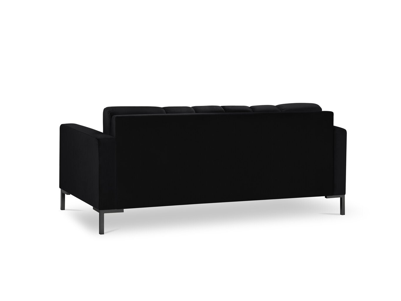 Dīvāns Micadoni Home Mamaia 3S, melns cena un informācija | Dīvāni | 220.lv