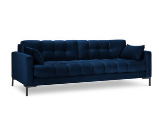 Dīvāns Micadoni Home Mamaia 4S, tumši zils/melns цена и информация | Диваны | 220.lv