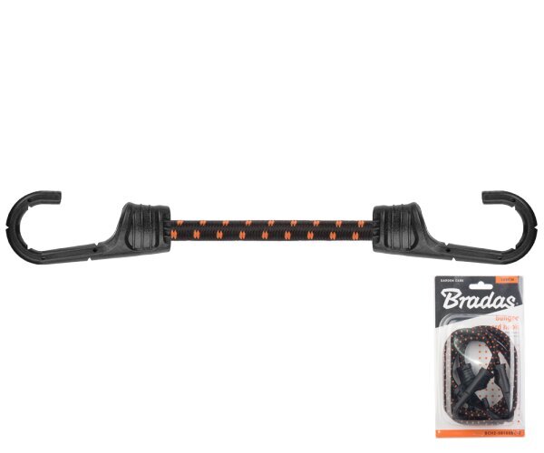 Elastīgā lente ar āķi Bungee Cord Hook, 2 gab. x 100 cm cena un informācija | Auto piederumi | 220.lv