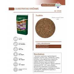 Substrāts viršiem un acālijām Durpeta, 20 L cena un informācija | Grunts, zeme, kūdra, komposts | 220.lv