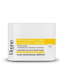 Крем для тела массажный с арникой Lirene Professional Arnica, 200 мл цена и информация | Кремы, лосьоны для тела | 220.lv