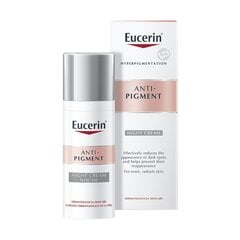 Nakts sejas krēms Eucerin Anti-Pigment, 50 ml цена и информация | Кремы для лица | 220.lv