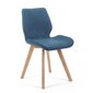 4-u krēslu komplekts NORE SJ.0159, tumši zils cena un informācija | Virtuves un ēdamistabas krēsli | 220.lv