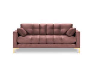 Dīvāns Micadoni Home Mamaia 2S, oranžs/zelta krāsas cena un informācija | Dīvāni | 220.lv
