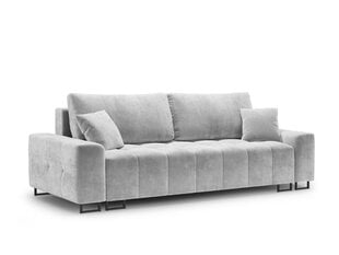 Dīvāns Micadoni Home Byron 3S, gaiši pelēks цена и информация | Диваны | 220.lv